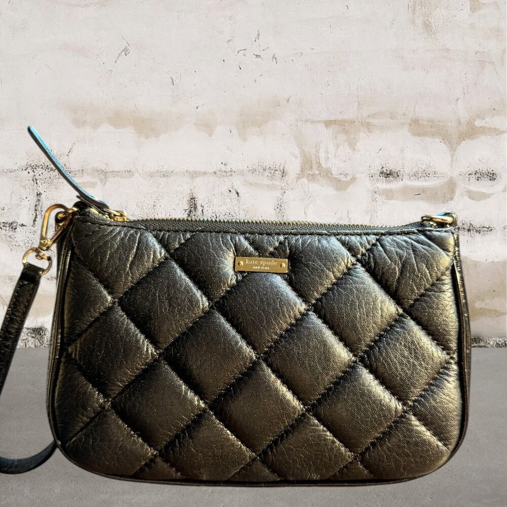 Kate Spade Astor Court Linet Quilted Leather Wristlet
